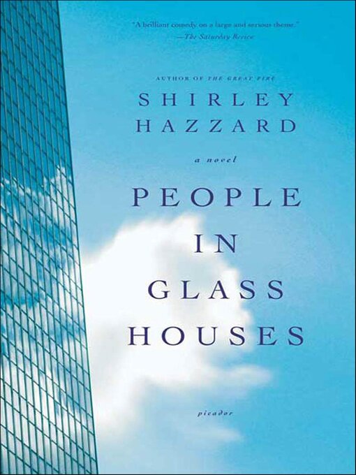 Cover image for People in Glass Houses